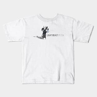 Light Beast Media Light Print Kids T-Shirt